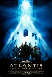 Atlantis: The Lost Empire theatrical poster